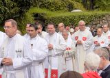 2013 Lourdes Pilgrimage - SATURDAY Procession Benediction Pius Pius (7/44)